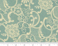 Lydias - Lace Florals Aqua from Moda Fabrics