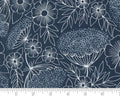 Flowers of Flowers - Bold Floral Dk Blue from Moda Fabrics