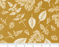 Fields of Flowers - Leaves Goldenrod from Moda Fabrics