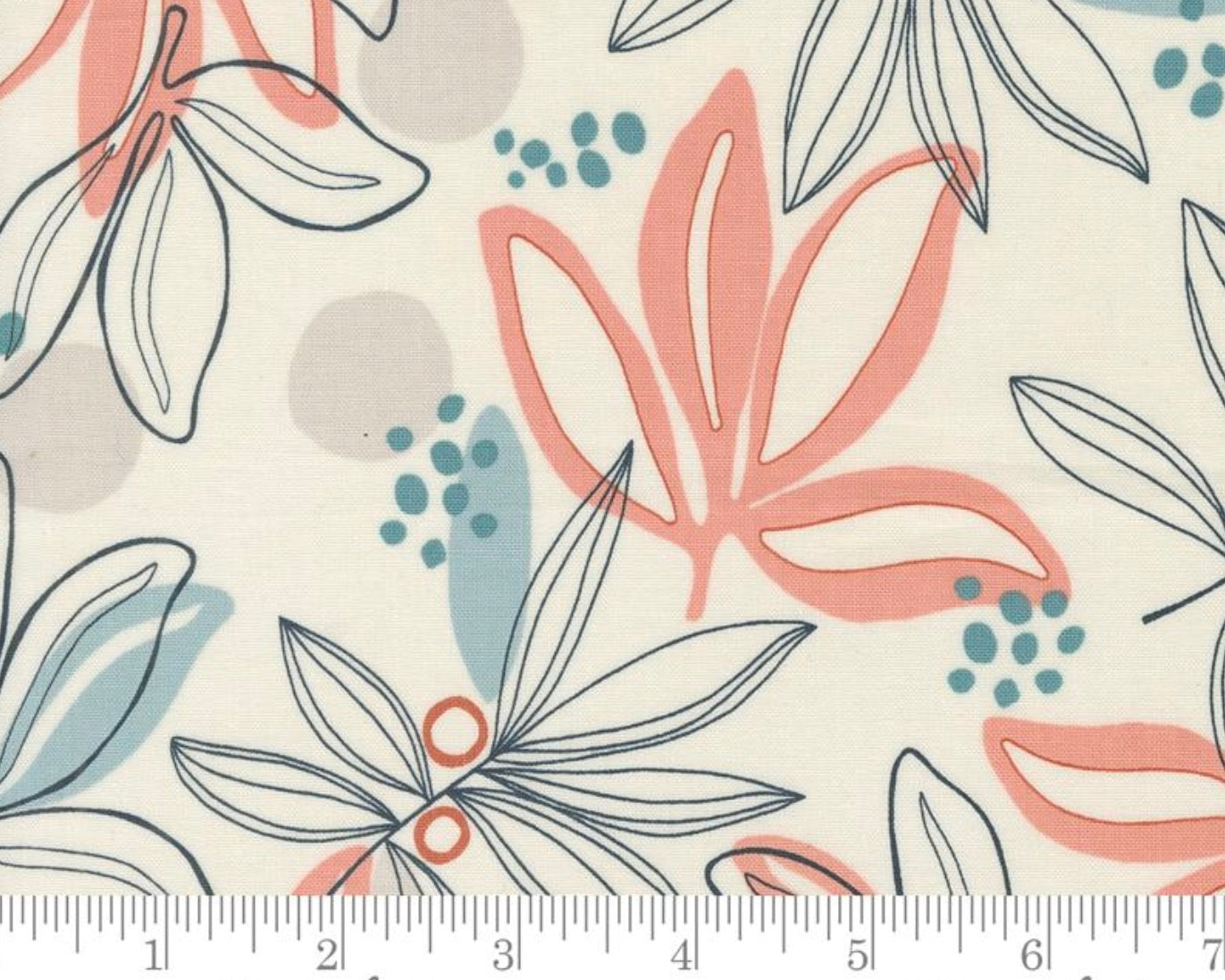 Melrose - Palm Leafs Angels Cream from Moda Fabrics