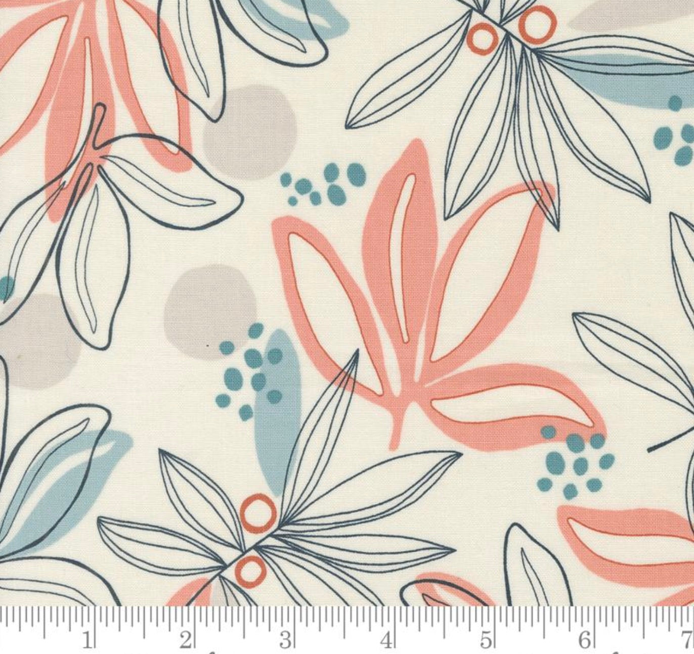 Melrose - Palm Leafs Angels Cream from Moda Fabrics
