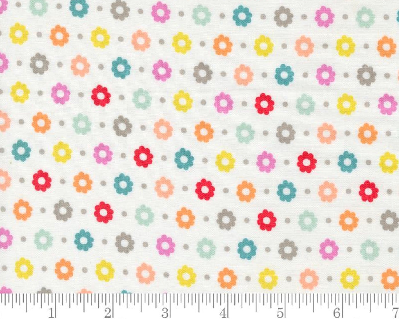 Laguna - Flowers Sunrise Off White from Moda Fabrics