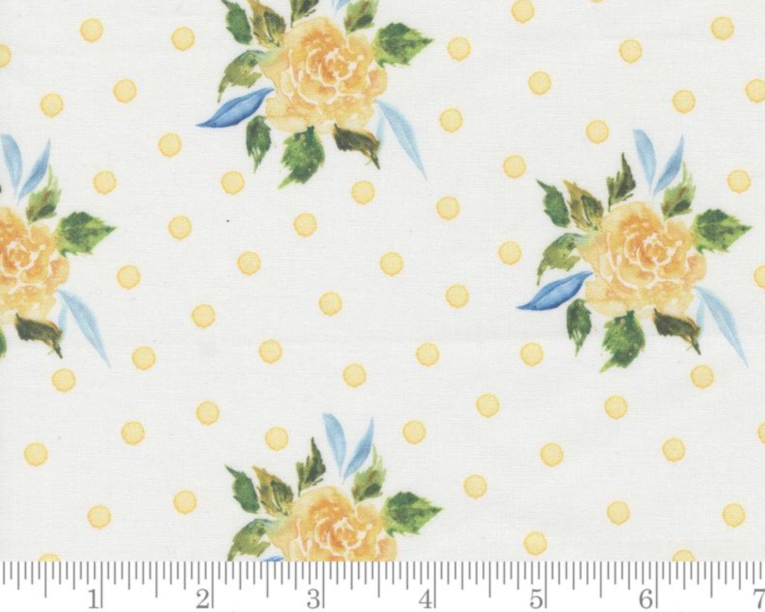 Sunshine And Blue Skies - Rosey Dots Cloud from Moda Fabrics