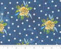 Sunshine Blue Skies - Rosey Dots Lake Blue from Moda Fabrics