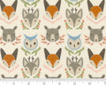 Woodland Wonder - Bobble Heads Animals Cloud from Moda Fabrics