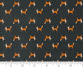 Woodland Wonder - Fox Trot Midnight Black from Moda Fabrics
