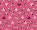 Paul Frank - Classic Julius Pink from Camelot Fabrics