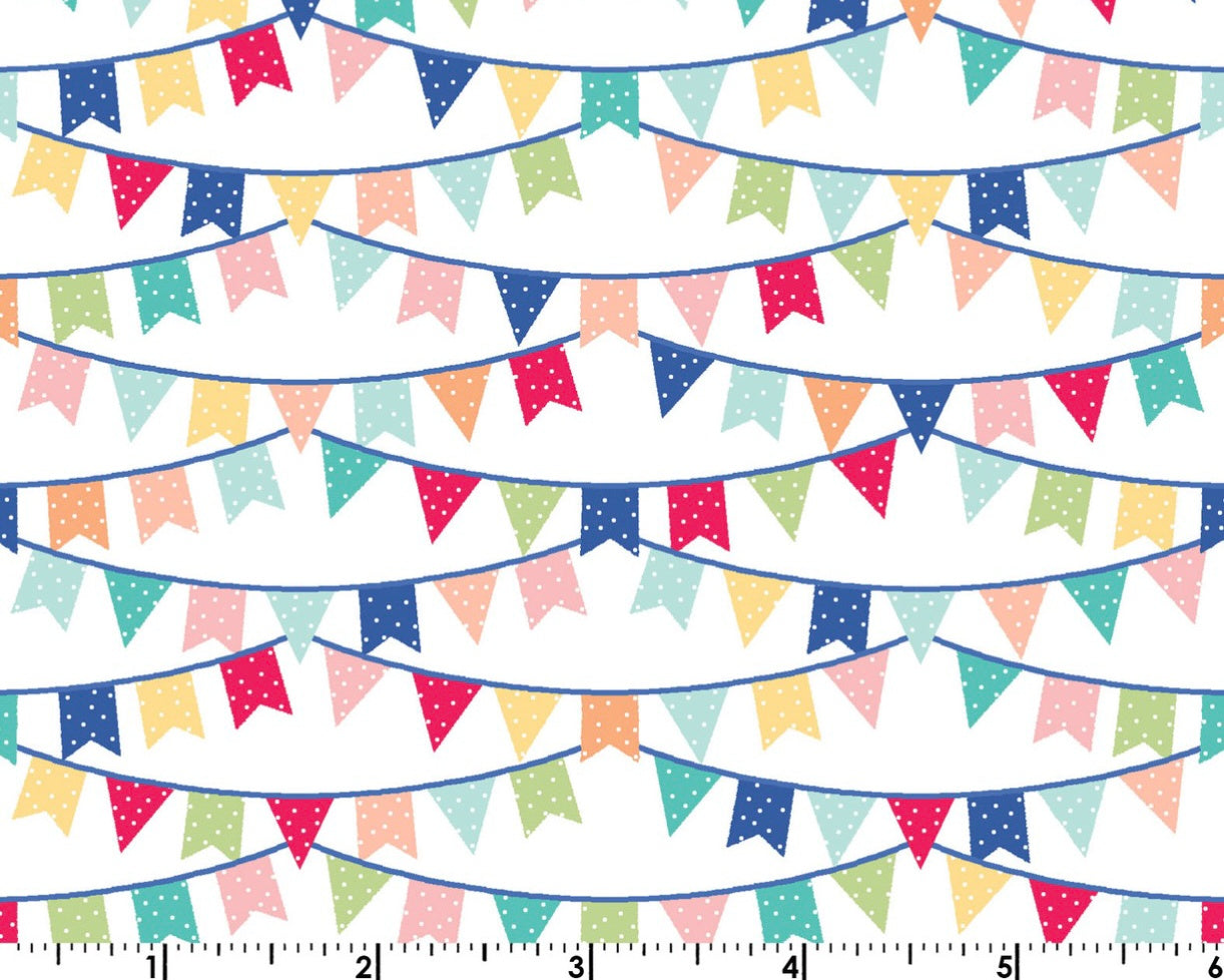 Celebration - Celebration Flags Multi from Maywood Studio Fabric