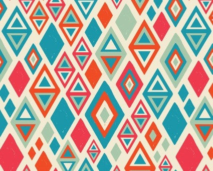 Totally Zing - Triangle Diamonds from Dandelion Fabric and Co.
