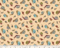 Forest Fruits - Snails Beige by Betsy Olmsted from Windham Fabrics