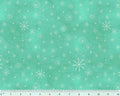 A Very Terri Christmas - Snow Flurries Turquoise from Windham Fabrics