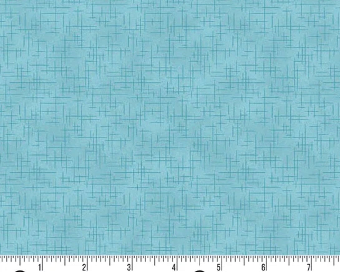 Retro Stitch - Light Blue Sky from Andover Fabrics