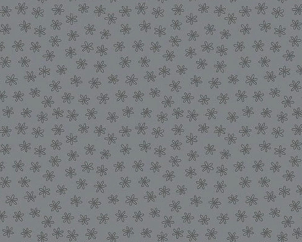 Vice Versa - Daisies Pearl Gray from Andover Fabrics