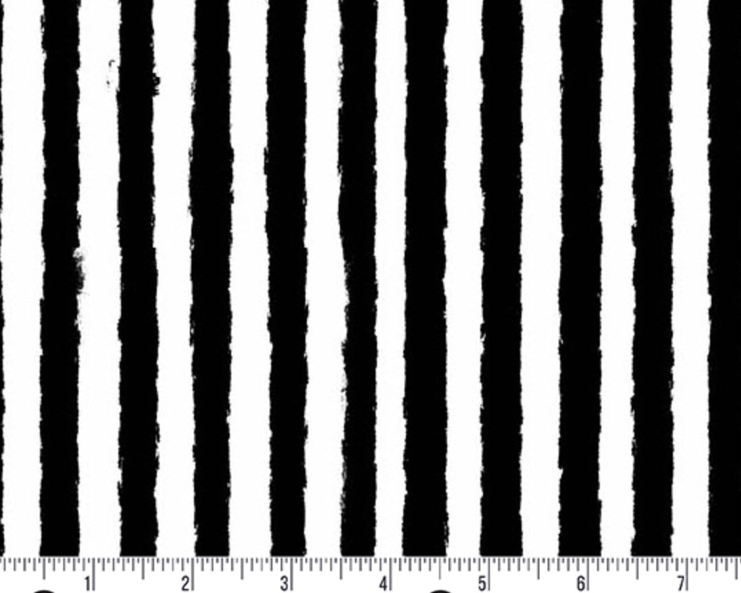 Phantasm - Shadow Stripe Raven Black from Andover Fabrics