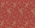 Bridgeport - Paisley Vines Red from Andover Fabrics