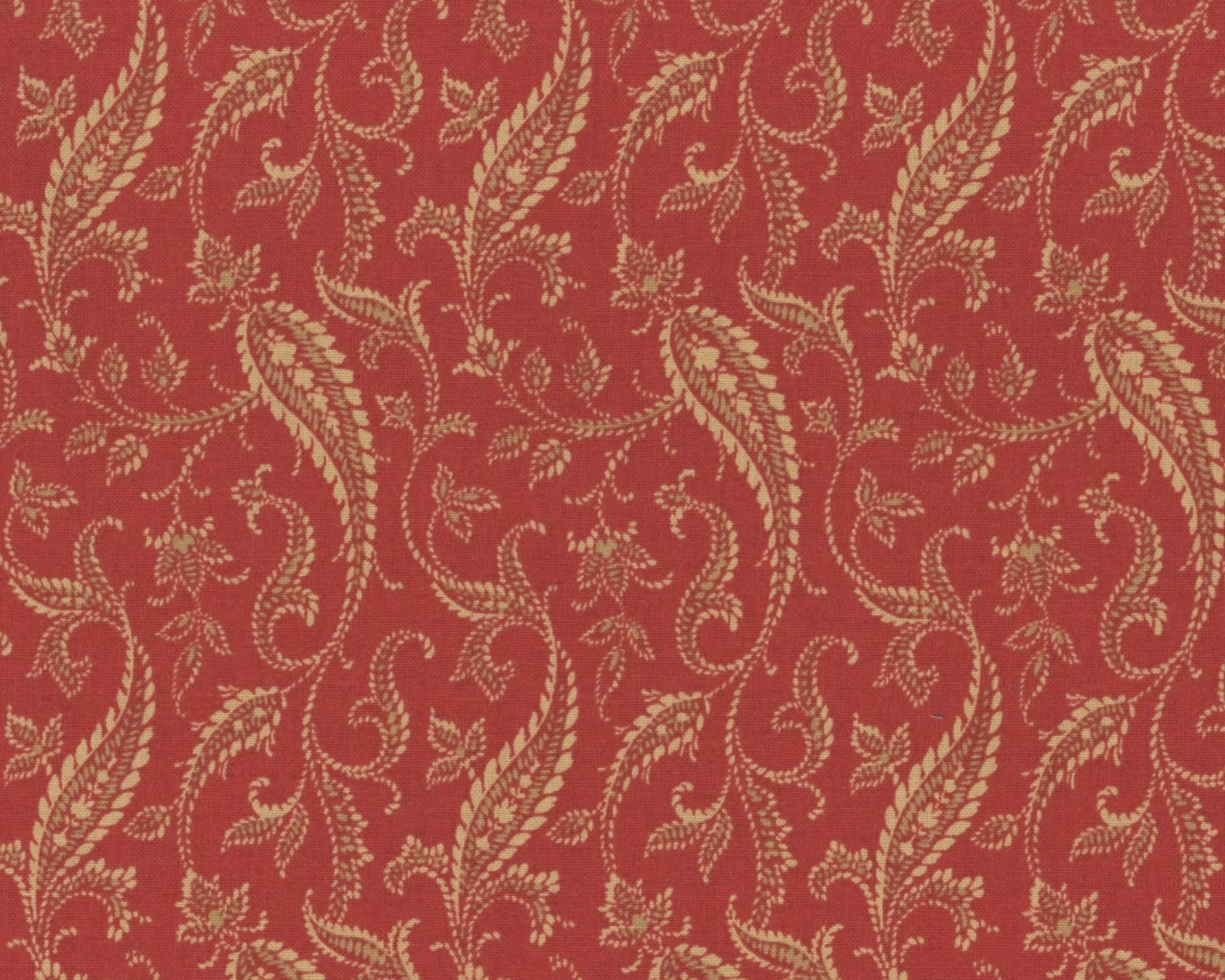 Bridgeport - Paisley Vines Red from Andover Fabrics