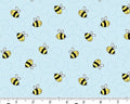 Sunny Honey - Buzzy Bees Blue from Andover Fabrics