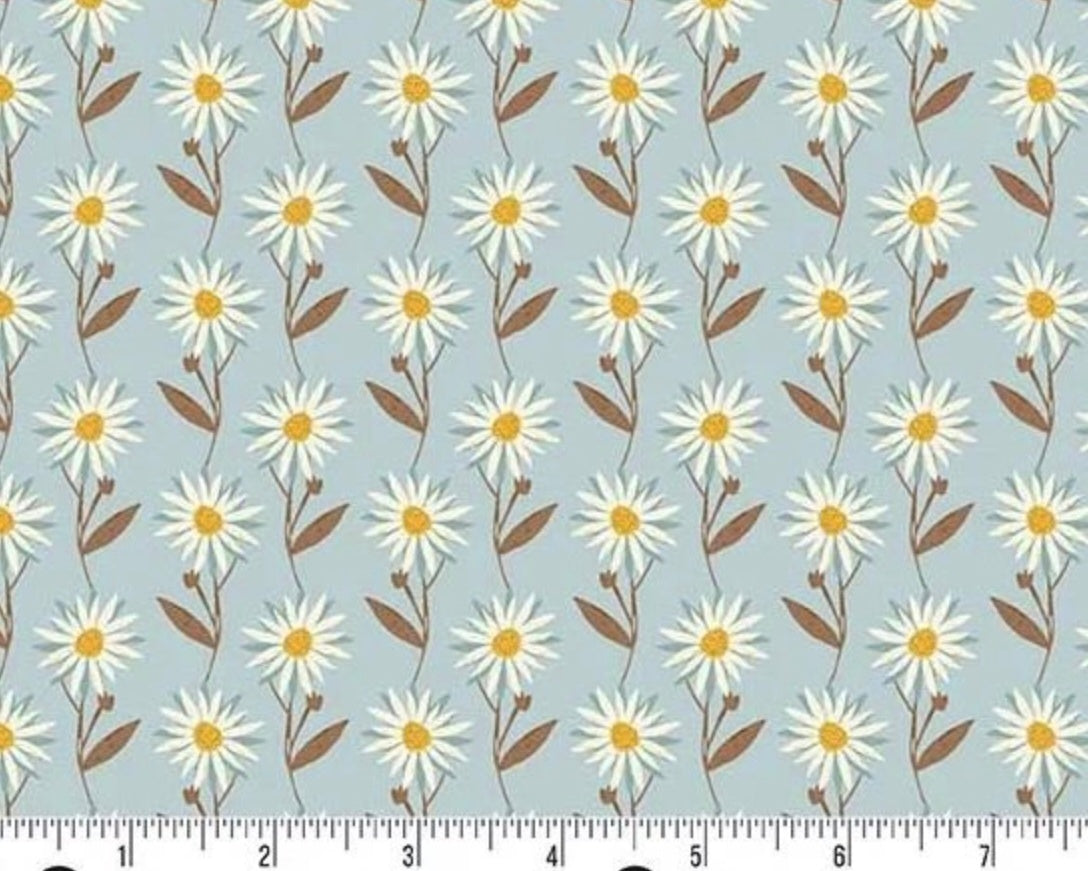 Flourish - Daisy Dream Blue from Andover Fabrics