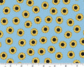 Sunny Honey - Sunny Days Daisy Blue from Andover Fabrics
