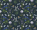 Floral Forest - Fireflies Floral Midnight from Dear Stella Fabric