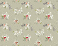 Floral Forest - Ear-Resistable Rabbit Floral Tarragon from Dear Stella Fabric