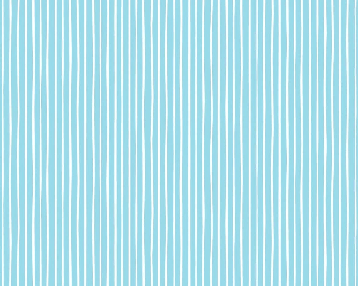 Basics - Stripes Blue White from Felicity Fabrics