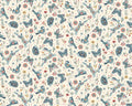 Norwegian Forest - Woodland Character Toss Cream from Henry Glass Fabric