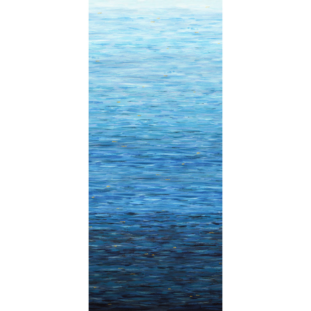 Behind Blue Eyes - Water Texture Ombre from Studio E Fabrics