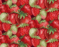Berry Besties - Packed Strawberries from Henry Glass Fabric