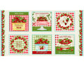 Berry Bestines - Blocks PANEL 24 Inches from Henry Glass Fabric
