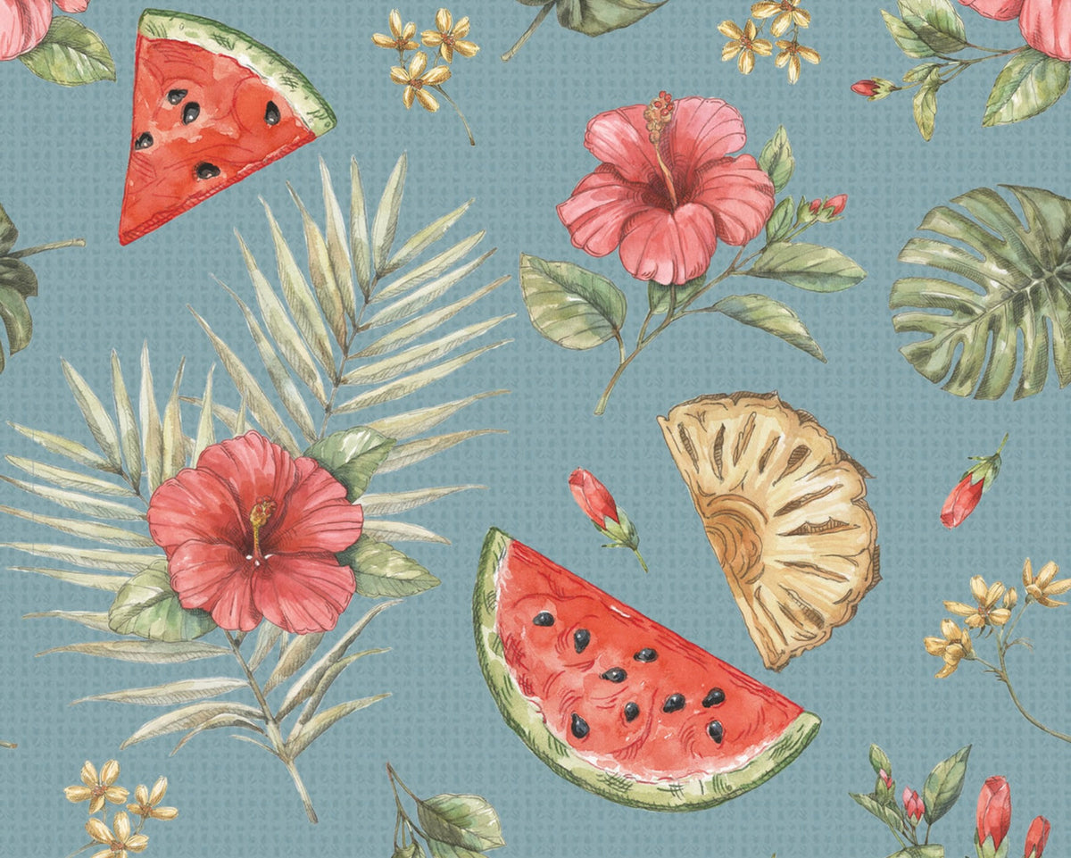 Vintage Summer - Tropical Fruit Floral from Blank Quilting Corporation Fabrics