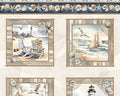 Coastal Escape - Panel 24 Inches from Benartex Fabrics