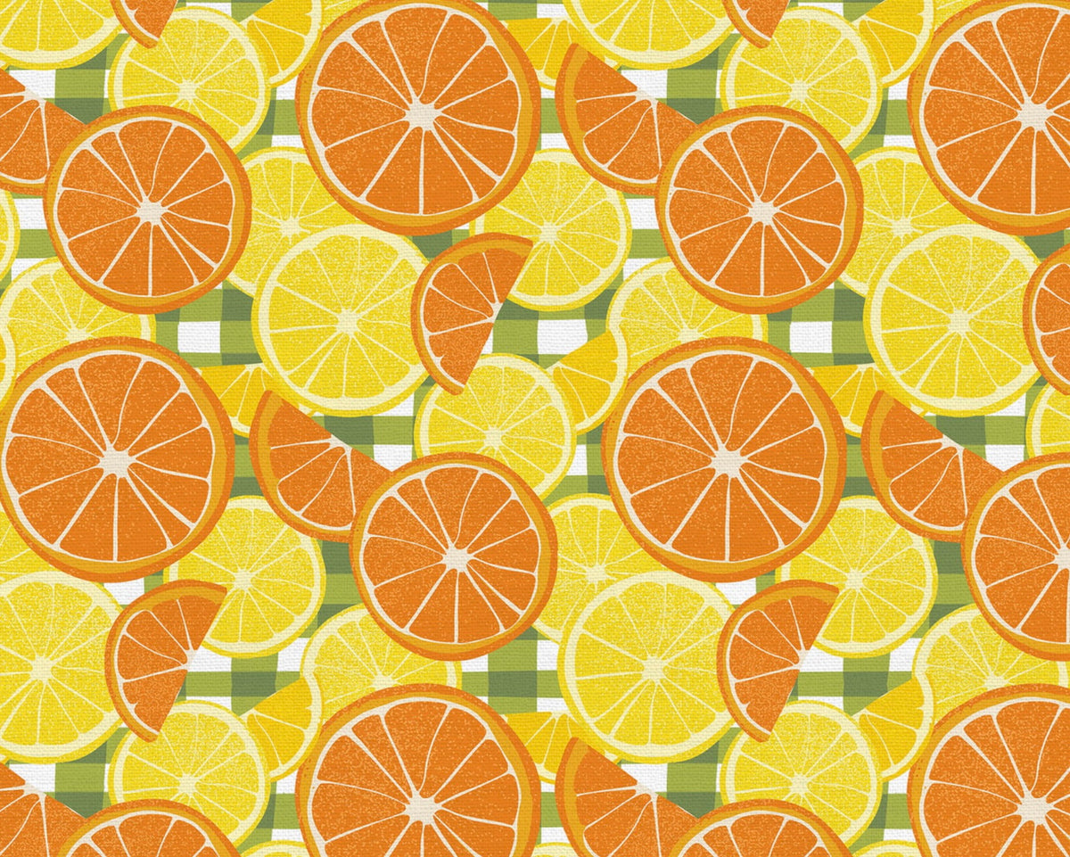 Italian Citrus - Slice Toss Multi from Paintbrush Studio Fabrics