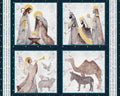 Silent Night - Angels Pillow Block PANEL 36 Inches from Blank Quilting Corporation Fabrics