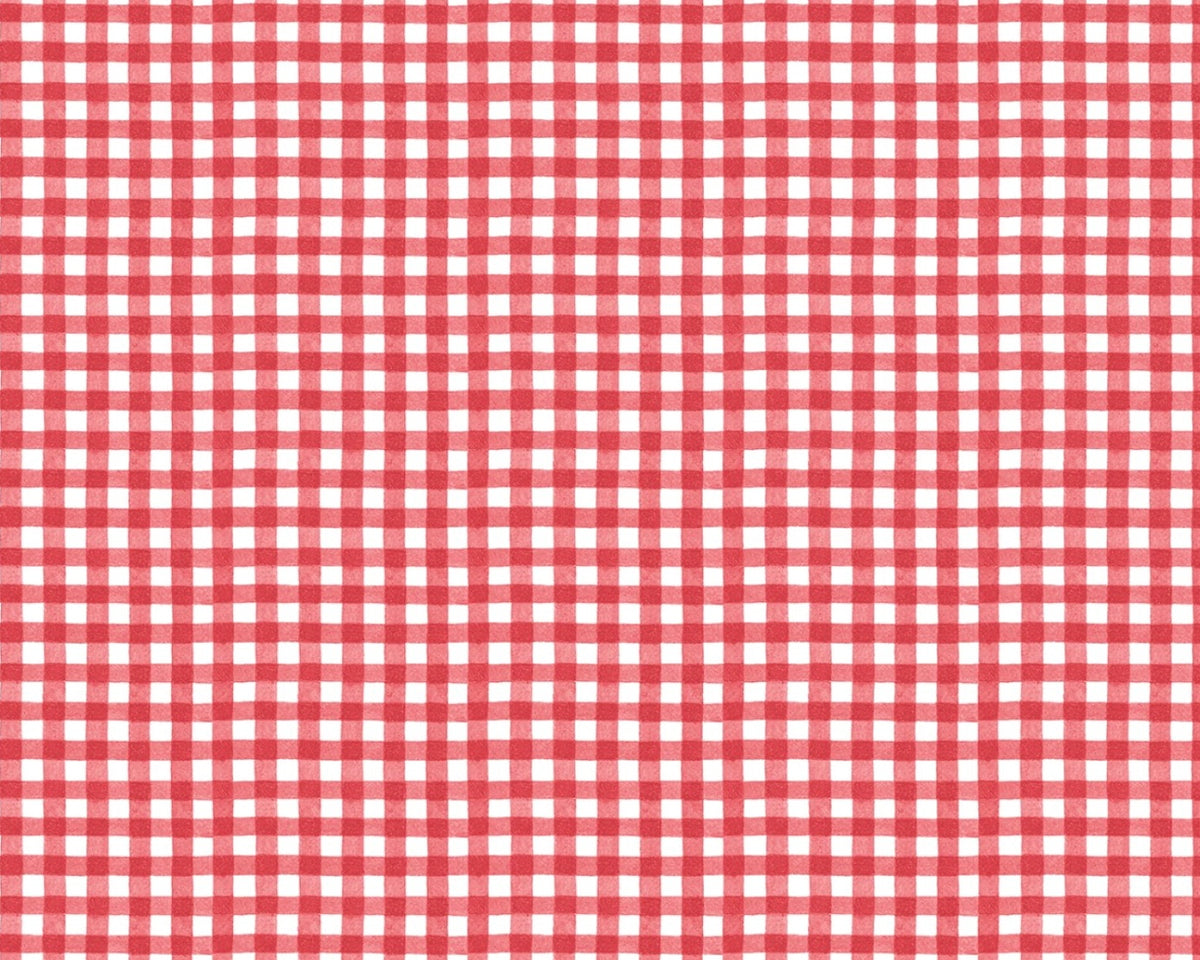 Country Blue - Gingham Red from Wilmington Prints Fabric