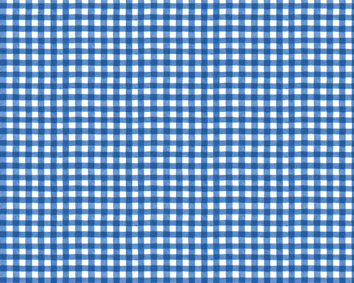 Country Blue - Gingham Dk Blue from Wilmington Prints Fabric