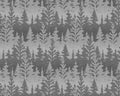 Timberland Trails - Trees Grey from Wilmington Prints Fabric