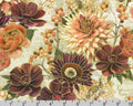 Hello Fall - Floral Berry Bouquet Linen from Robert Kaufman Fabrics