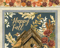 Hello Fall - Happy Fall Birdhouse PANEL 24 Inches from Robert Kaufman Fabrics