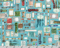 Make It Sew - Threads Dusty Blue from Robert Kaufman Fabrics
