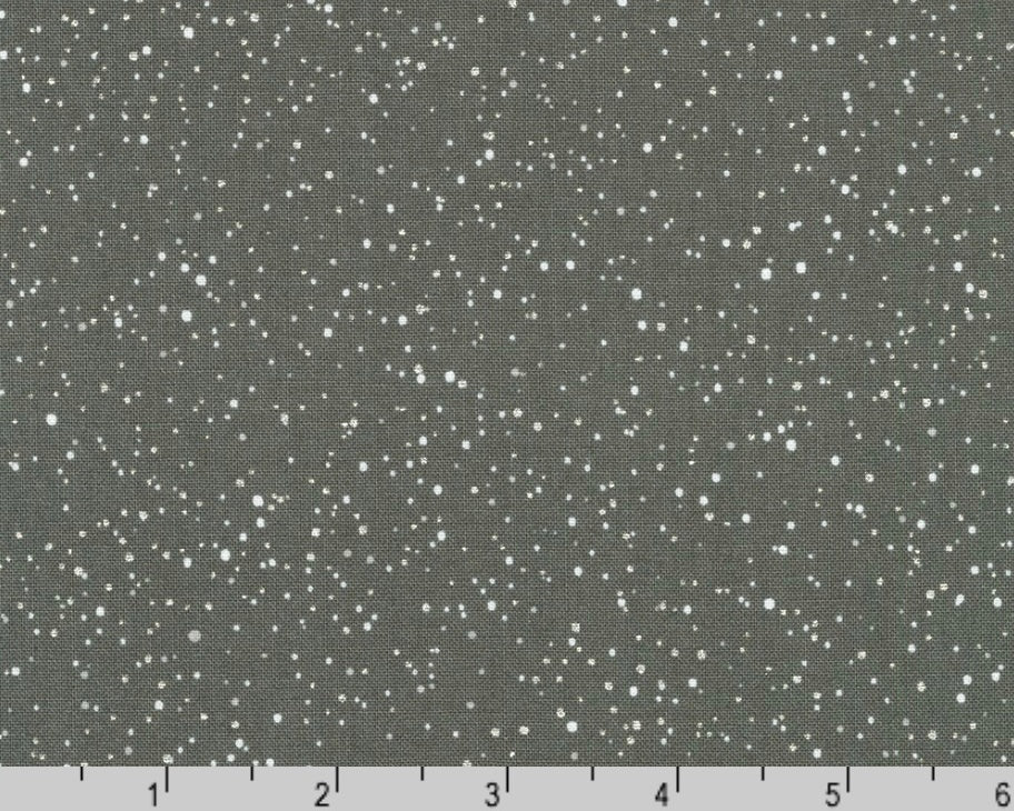 Holiday Charms - Dots Graphite from Robert Kaufman Fabrics
