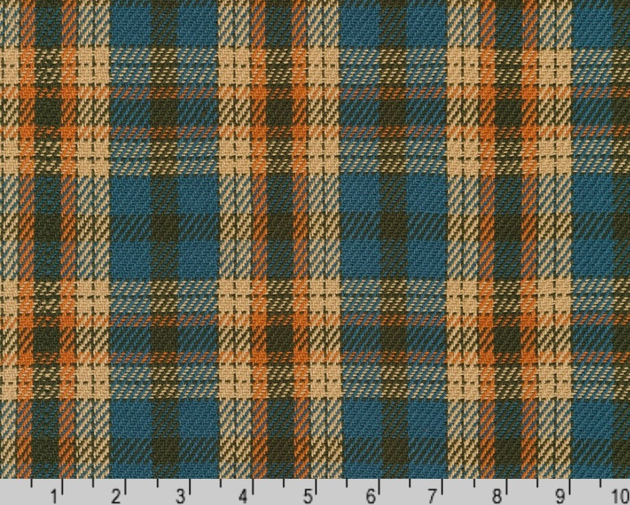 Baja Blanket Plaid - Plaid Tidepool YARN DYED from Robert Kaufman Fabrics