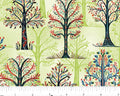 Farm Feathered Folk - Forest Tree Green from Benartex Fabrics