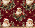 Christmas - Classic Santa Red from David Textiles Fabrics