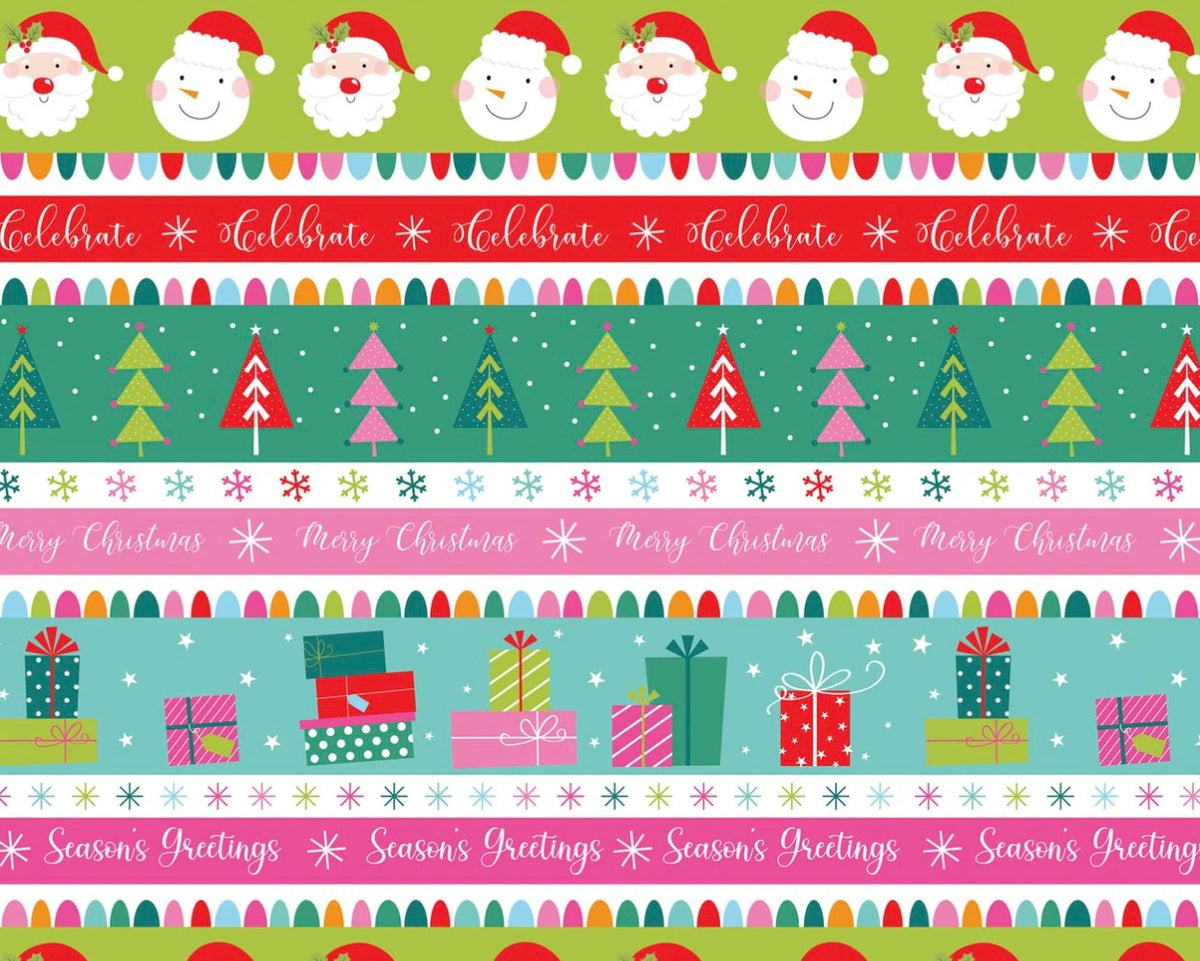 Christmas - Seasons Greetings from David Textiles Fabrics