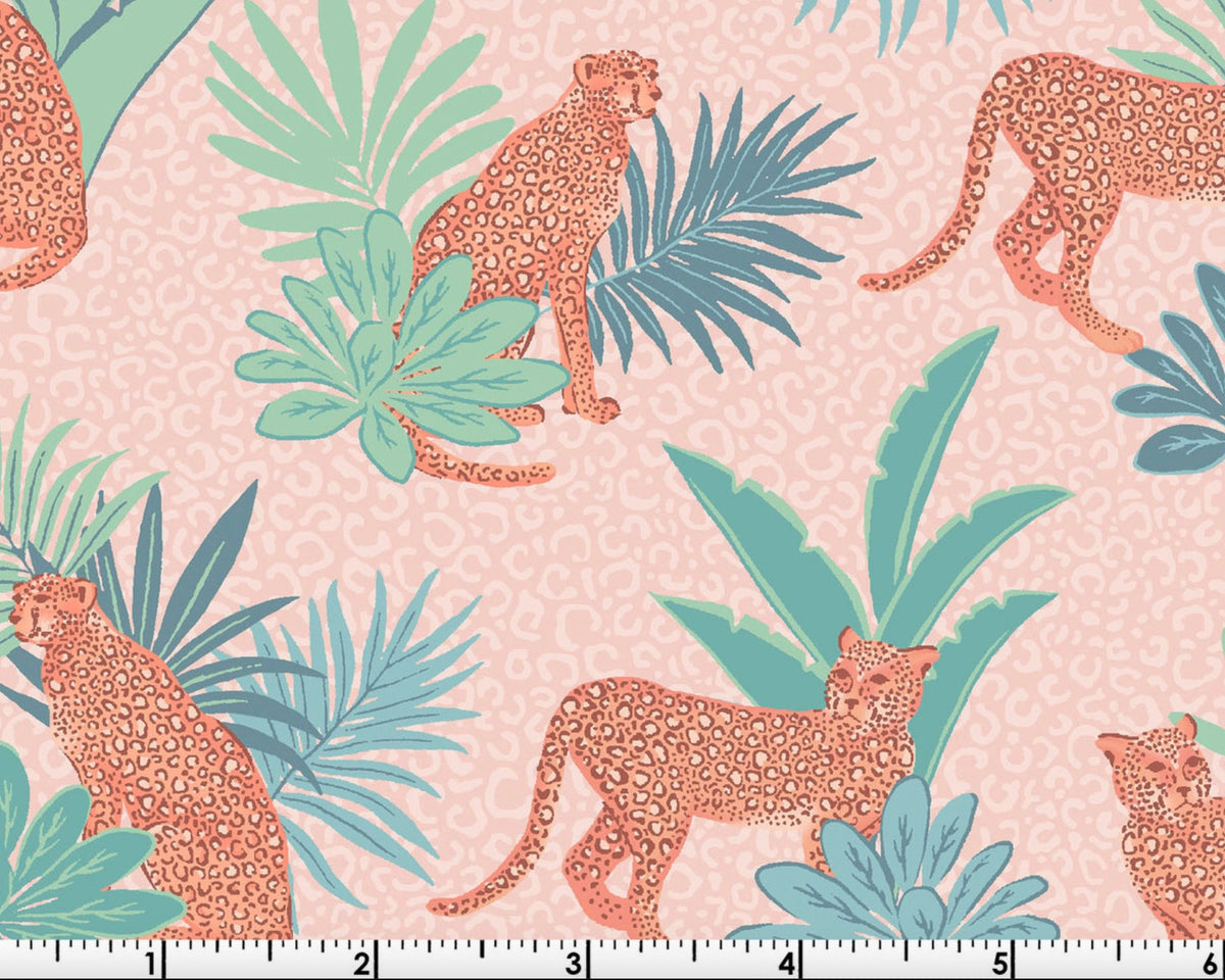 Wild Side - Cheetahs Pink from Maywood Studio Fabric