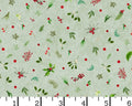 Winter Wreaths - Tiny Greenery Green from Maywood Studio Fabric