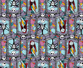 Nightmare Before Christmas - Sally and Jack Stained Glass from Springs Creative Fabric