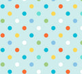 Alphabet Zoo - Dots Blue from Springs Creative Fabric