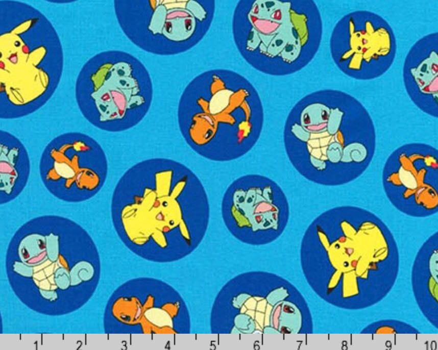 Pokemon - Character Bubble Blue by The Pokemon Co. from Robert Kaufman